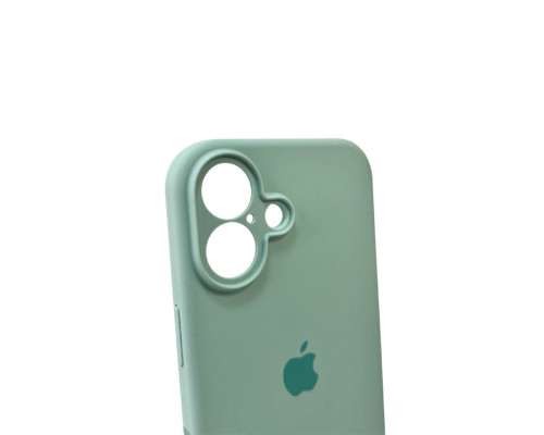 Чохол для смартфона Silicone Full Case AA Camera Protect for Apple iPhone 16 13,Turquoise (FullAAi16-13)