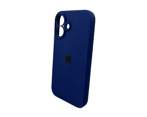 Чохол для смартфона Silicone Full Case AA Camera Protect for Apple iPhone 16 55,Mid Black (FullAAi16-55)