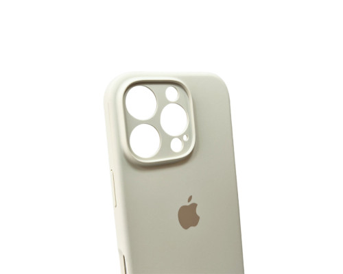 Чохол для смартфона Silicone Full Case AA Camera Protect for Apple iPhone 16 Pro 10,Stone (FullAAi16P-10)