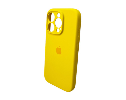 Чохол для смартфона Silicone Full Case AA Camera Protect for Apple iPhone 16 Pro 33,Canary Yellow (FullAAi16P-33)
