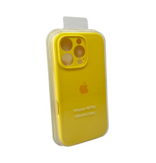 Чохол для смартфона Silicone Full Case AA Camera Protect for Apple iPhone 16 Pro 33,Canary Yellow (FullAAi16P-33)