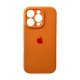 Чохол для смартфона Silicone Full Case AA Camera Protect for Apple iPhone 16 Pro Max 34,Papaya (FullAAi16PM-34)