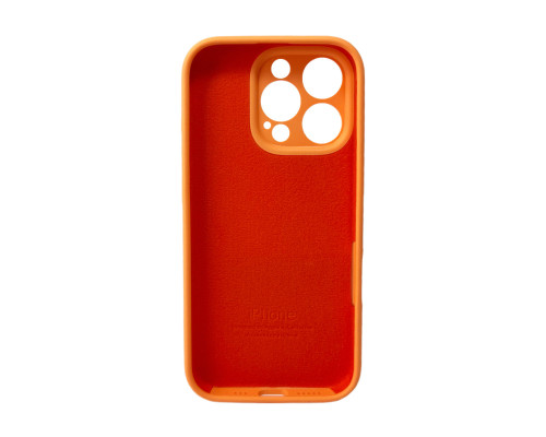 Чохол для смартфона Silicone Full Case AA Camera Protect for Apple iPhone 16 Pro Max 34,Papaya (FullAAi16PM-34)