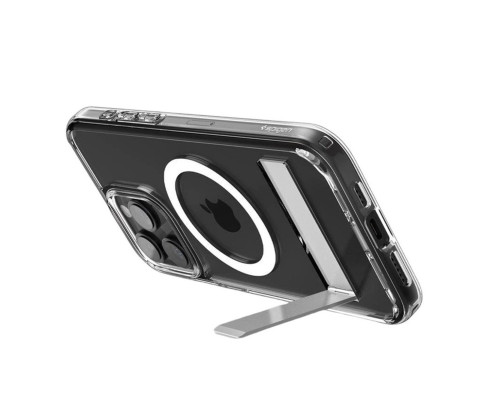 Чохол Spigen AAA Magnetic Clear Stand for Apple iPhone 12/12 Pro Transparent (SPGCLST12)
