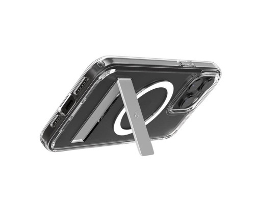 Чохол Spigen AAA Magnetic Clear Stand for Apple iPhone 12 Pro Max Transparent (SPGCLST12pm)
