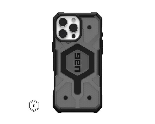 Чохол для смартфона UAG AAA Pathfinder Mag Clear for Apple iPhone 16 Pro All Black (UAGPTCL16ProAllBlack)