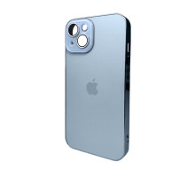 Чохол для смартфона AG Glass Sapphire Frame MagSafe Logo for Apple iPhone 15 Sierra Blue (AGSappiFRP15Sierra)