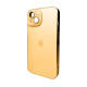 Чохол для смартфона AG Glass Sapphire Frame MagSafe Logo for Apple iPhone 15 Gold (AGSappiFRP15Gold)