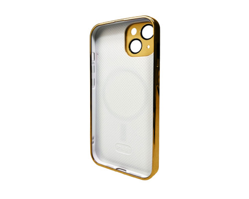 Чохол для смартфона AG Glass Sapphire Frame MagSafe Logo for Apple iPhone 15 Gold (AGSappiFRP15Gold)