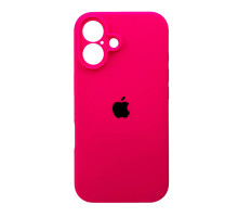 Чохол для смартфона Silicone Full Case AA Camera Protect for Apple iPhone 16 23,Shiny Pink (FullAAi16-23)