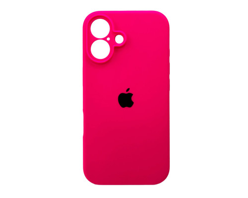 Чохол для смартфона Silicone Full Case AA Camera Protect for Apple iPhone 16 23,Shiny Pink (FullAAi16-23)