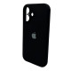 Чохол для смартфона Silicone Full Case AA Camera Protect for Apple iPhone 16 14,Black (FullAAi16-14)