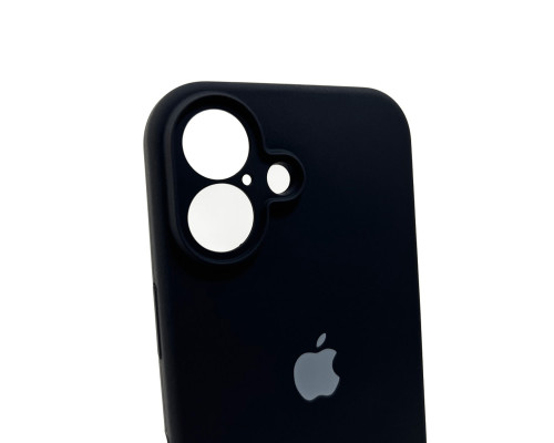 Чохол для смартфона Silicone Full Case AA Camera Protect for Apple iPhone 16 14,Black (FullAAi16-14)