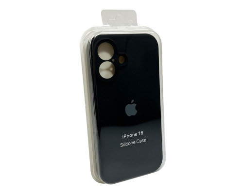 Чохол для смартфона Silicone Full Case AA Camera Protect for Apple iPhone 16 14,Black (FullAAi16-14)