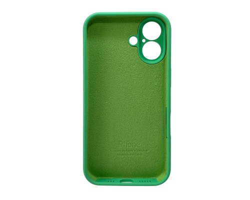 Чохол для смартфона Silicone Full Case AA Camera Protect for Apple iPhone 16 30,Spearmint (FullAAi16-30)