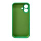 Чохол для смартфона Silicone Full Case AA Camera Protect for Apple iPhone 16 30,Spearmint (FullAAi16-30)