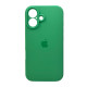 Чохол для смартфона Silicone Full Case AA Camera Protect for Apple iPhone 16 30,Spearmint (FullAAi16-30)