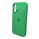 Чохол для смартфона Silicone Full Case AA Camera Protect for Apple iPhone 16 30,Spearmint (FullAAi16-30)