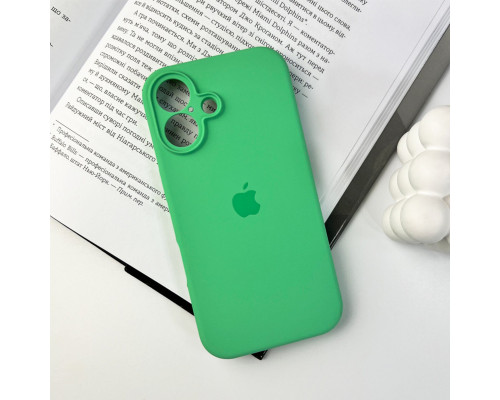 Чохол для смартфона Silicone Full Case AA Camera Protect for Apple iPhone 16 30,Spearmint (FullAAi16-30)