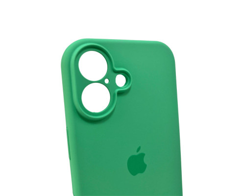 Чохол для смартфона Silicone Full Case AA Camera Protect for Apple iPhone 16 30,Spearmint (FullAAi16-30)