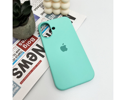 Чохол для смартфона Silicone Full Case AA Open Cam for Apple iPhone 16 17,Sea Blue (FullOpenAAi16-17)