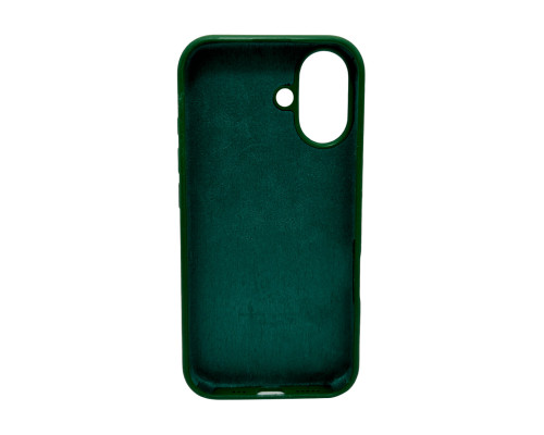 Чохол для смартфона Silicone Full Case AA Open Cam for Apple iPhone 16 31,Dark Green (FullOpenAAi16-31)