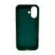 Чохол для смартфона Silicone Full Case AA Open Cam for Apple iPhone 16 31,Dark Green (FullOpenAAi16-31)
