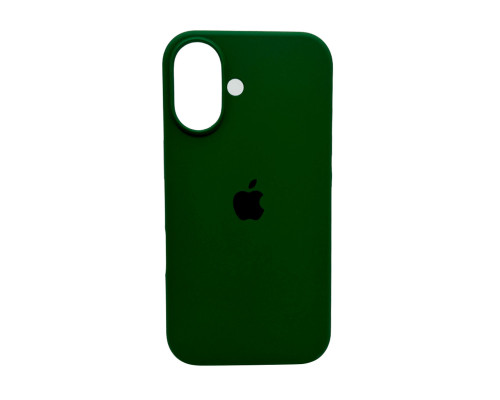 Чохол для смартфона Silicone Full Case AA Open Cam for Apple iPhone 16 31,Dark Green (FullOpenAAi16-31)