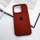 Чохол для смартфона Silicone Full Case AA Open Cam for Apple iPhone 16 Pro 42,Saddle Brown (FullOpenAAi16P-42)