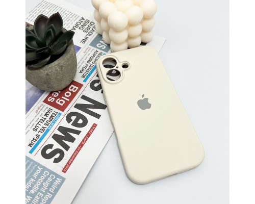 Чохол для смартфона Silicone Full Case AA Camera Protect for Apple iPhone 16 10,Stone (FullAAi16-10)