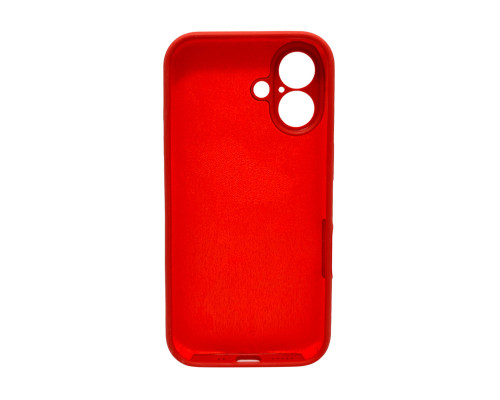 Чохол для смартфона Silicone Full Case AA Camera Protect for Apple iPhone 16 21,Rose Red (FullAAi16-21)