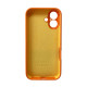 Чохол для смартфона Silicone Full Case AA Camera Protect for Apple iPhone 16 34,Papaya (FullAAi16-34)