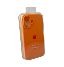 Чохол для смартфона Silicone Full Case AA Camera Protect for Apple iPhone 16 34,Papaya (FullAAi16-34)