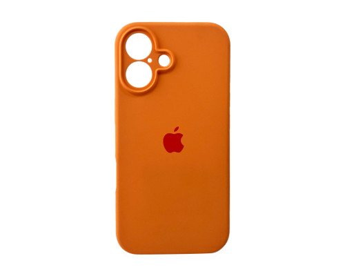 Чохол для смартфона Silicone Full Case AA Camera Protect for Apple iPhone 16 34,Papaya (FullAAi16-34)