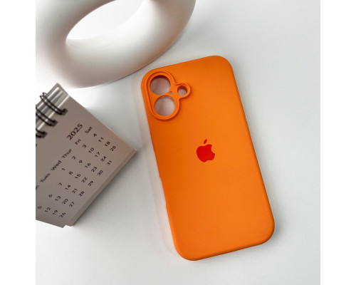 Чохол для смартфона Silicone Full Case AA Camera Protect for Apple iPhone 16 34,Papaya (FullAAi16-34)