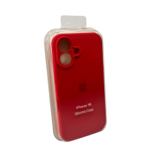 Чохол для смартфона Silicone Full Case AA Camera Protect for Apple iPhone 16 Pro 43,Berry Red (FullAAi16P-43)