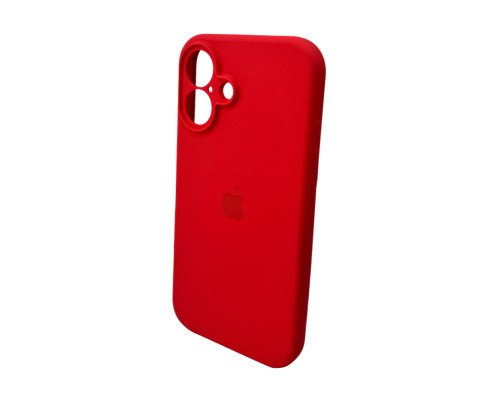 Чохол для смартфона Silicone Full Case AA Camera Protect for Apple iPhone 16 Pro 43,Berry Red (FullAAi16P-43)