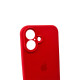 Чохол для смартфона Silicone Full Case AA Camera Protect for Apple iPhone 16 Pro 43,Berry Red (FullAAi16P-43)