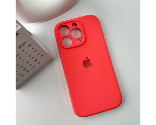 Чохол для смартфона Silicone Full Case AA Camera Protect for Apple iPhone 16 Pro 50,Pink Orange (FullAAi16P-50)