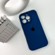 Чохол для смартфона Silicone Full Case AA Camera Protect for Apple iPhone 16 Pro Max 16,Blue (FullAAi16PM-16)