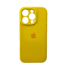 Чохол для смартфона Silicone Full Case AA Camera Protect for Apple iPhone 16 Pro Max 33,Canary Yellow (FullAAi16PM-33)