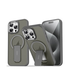 Чохол для смартфона Cosmic Magnetic Stand for Apple iPhone 15 Pro Grey (MagStand15PGrey)