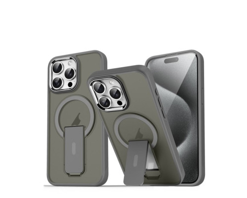 Чохол для смартфона Cosmic Magnetic Stand for Apple iPhone 15 Pro Grey (MagStand15PGrey)