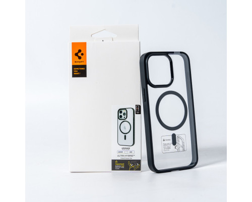Чохол для смартфона Spigen AAA Magnetic Color for Apple iPhone 15 Pro Black (SPGMGCOL15ProBlack)