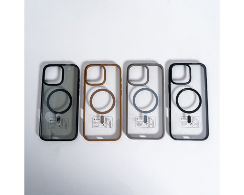 Чохол для смартфона Spigen AAA Magnetic Color for Apple iPhone 15 Pro Black (SPGMGCOL15ProBlack)