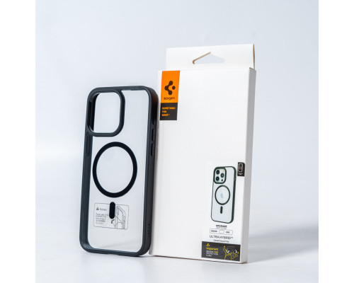 Чохол для смартфона Spigen AAA Magnetic Color for Apple iPhone 15 Pro Black (SPGMGCOL15ProBlack)