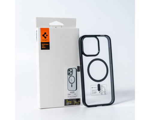 Чохол для смартфона Spigen AAA Magnetic Color for Apple iPhone 15 Pro Black (SPGMGCOL15ProBlack)