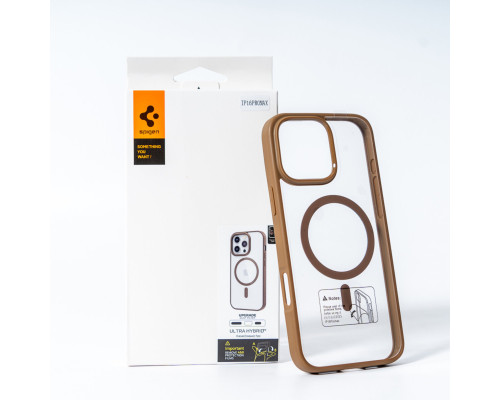Чохол для смартфона Spigen AAA Magnetic Color for Apple iPhone 16 Pro Max Brown (SPGMGCOL16ProMaxBrown)
