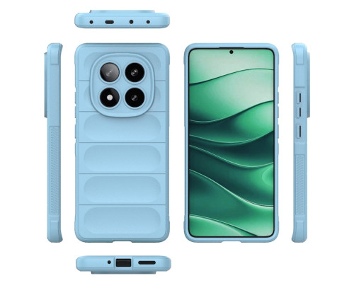 Чохол для смартфона Cosmic Magic Shield for Xiaomi Redmi Note 14 Pro 5G Light Blue (MagicShXiNo14PBlue)