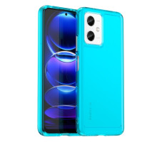 Чохол для смартфона Cosmic Clear Color 2 mm for Xiaomi Redmi Note 12 4G Transparent Blue (ClearColorXRN124GTrBlue)